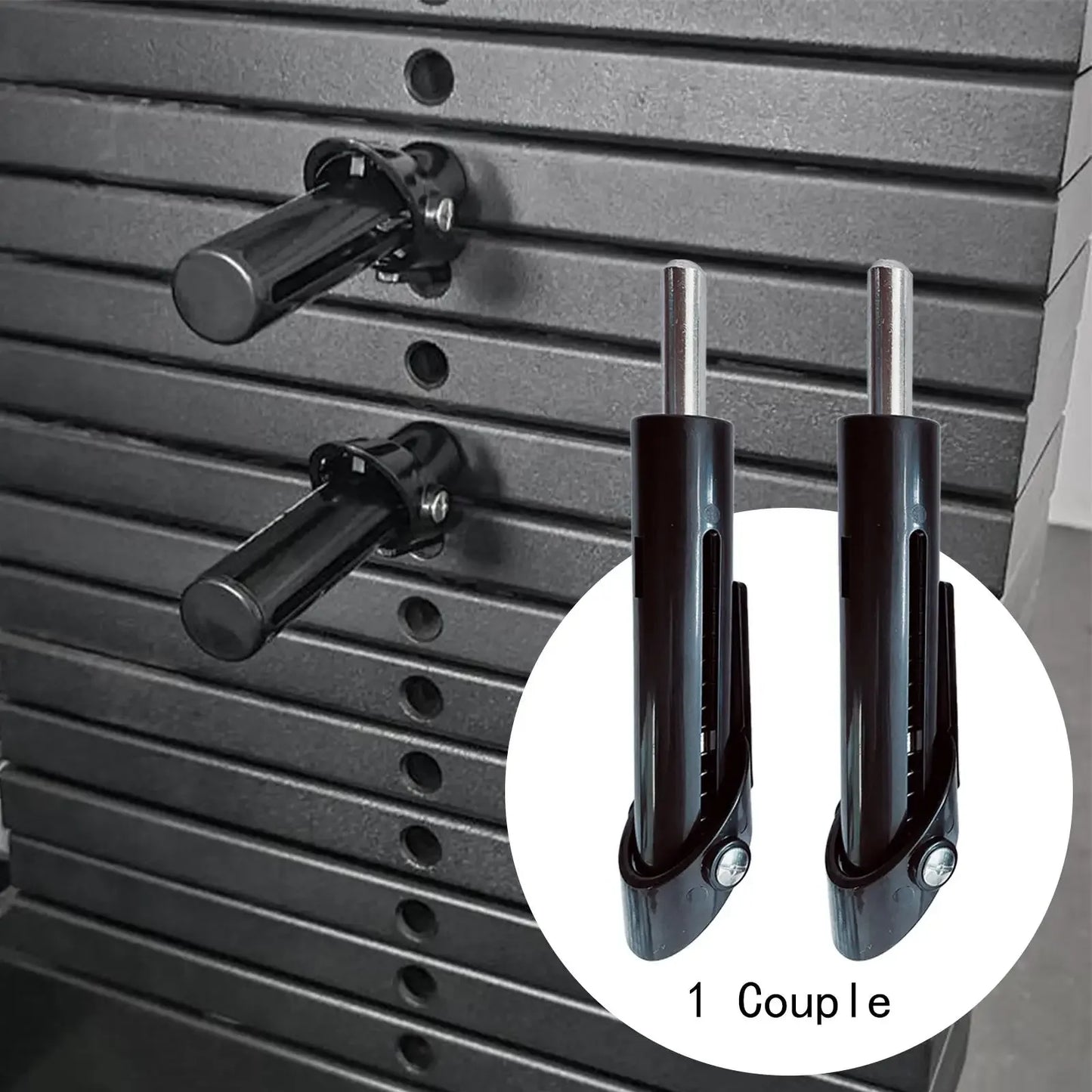 NoEnName_Null - Portable Multifunctional 2x Weight Stack Loading Pin Gym Equipment